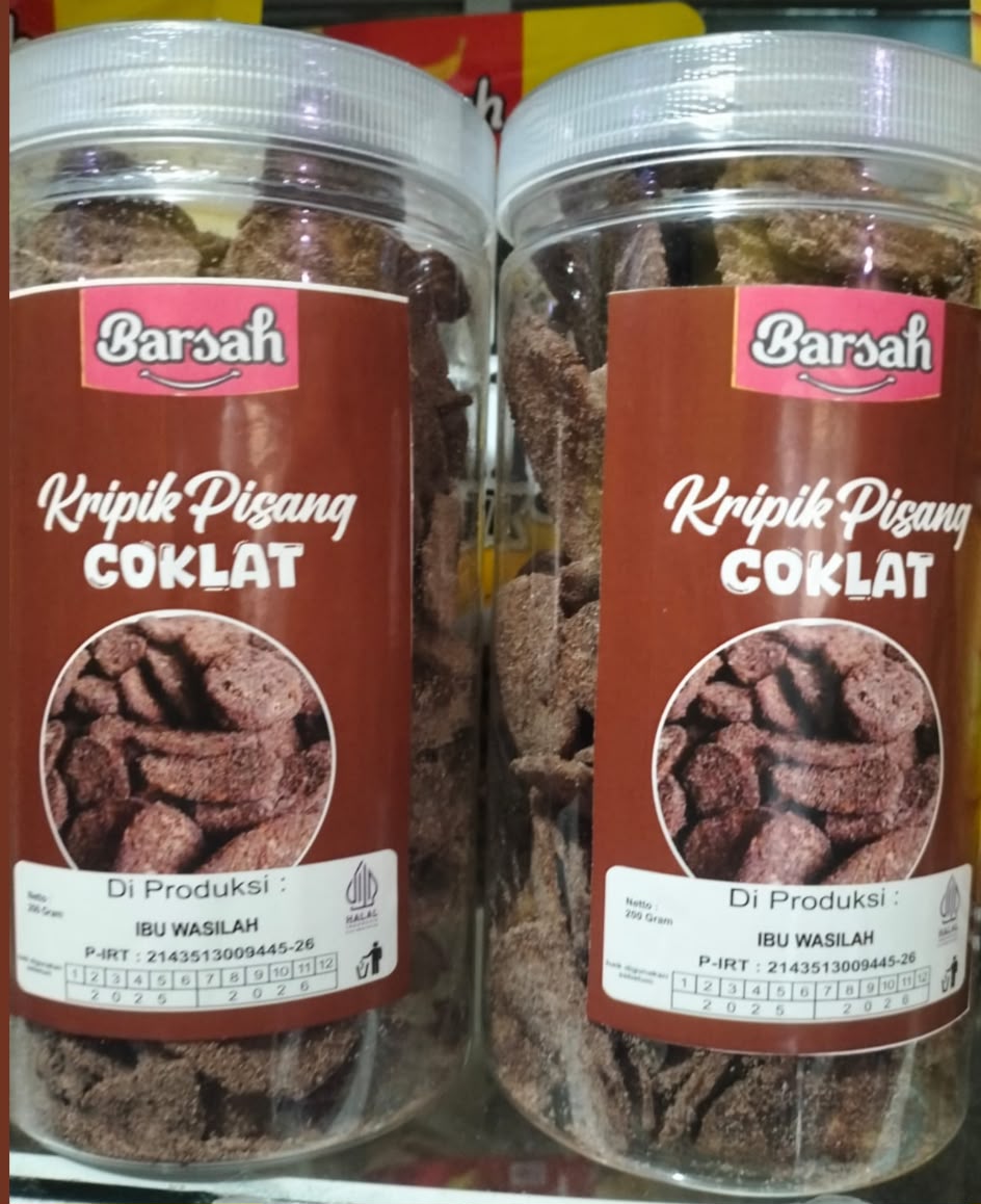 Keripik Pisang Coklat 300 gr